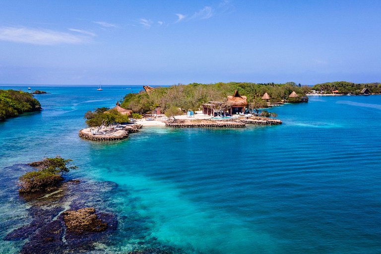 Car018 - Ilha paradísiaca em Islas del Rosario, Cartagena