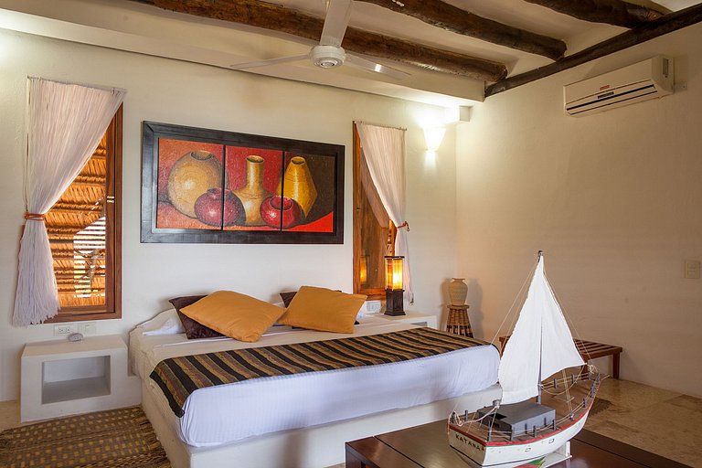 Car094 - Lindo bangalô de 4 quartos em Baru