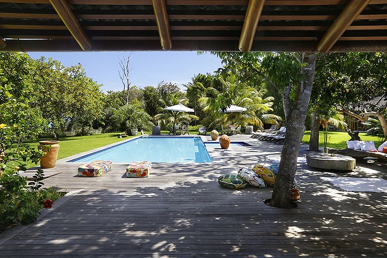 Bah055 - Linda casa frente mar em Trancoso