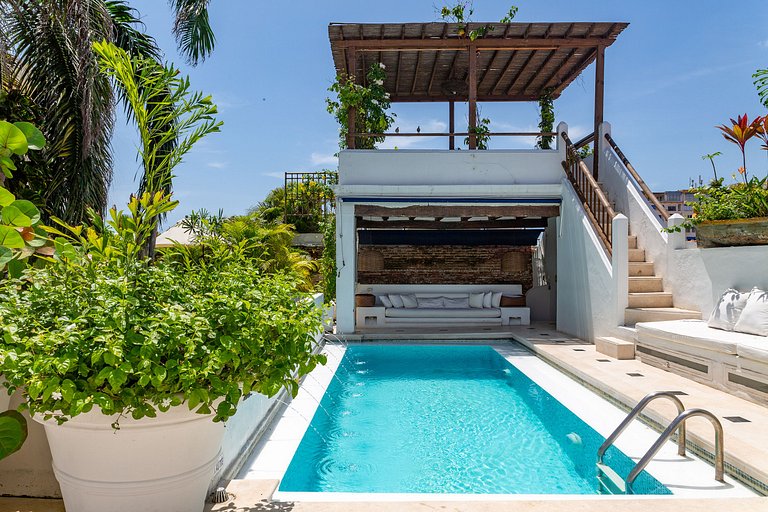 Car058 - Wonderful colonial house in Cartagena's Old City