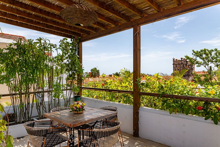 Car058 - Wonderful colonial house in Cartagena's Old City