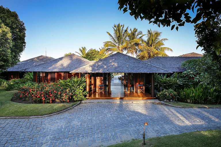 Bah003 - Villa de lujo con diseño tropical bahiano
