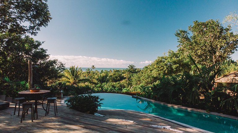 Bah052 - Beautiful 5 bedroom house with view in Trancoso