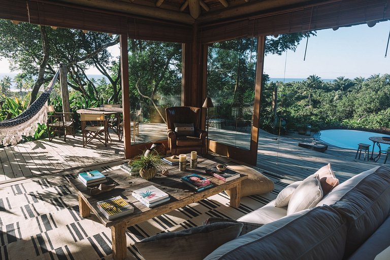 Bah052 - Beautiful 5 bedroom house with view in Trancoso
