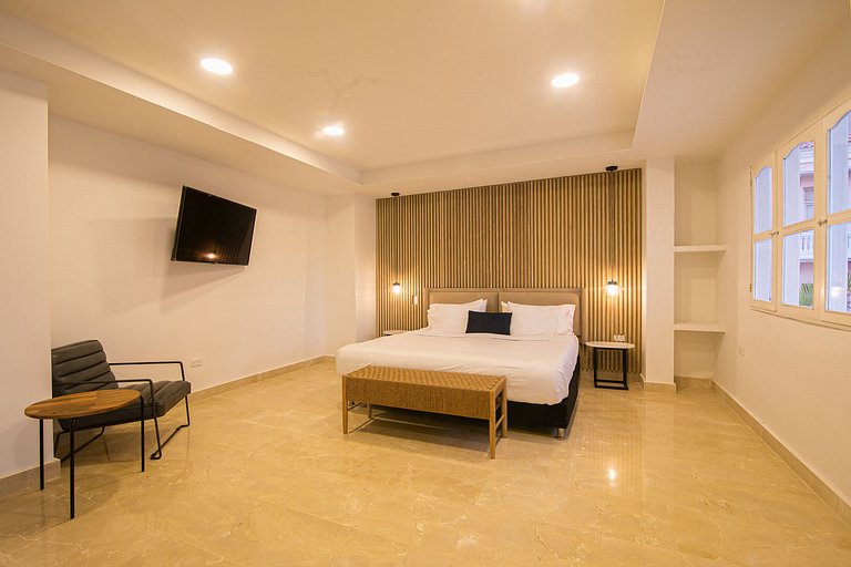 Car102 - Casa luxuosa para alugar na Cidade Velha, Cartagena