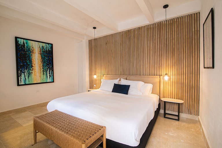 Car102 - Casa luxuosa para alugar na Cidade Velha, Cartagena