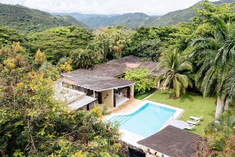 Anp012 - Casa de campo com piscina cristalina em Anapoima