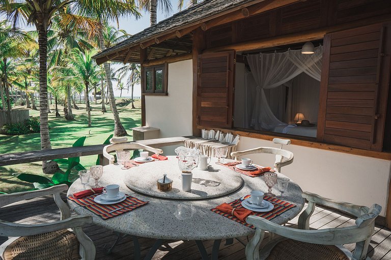 Bah021 - Casa de 3 suites à beira-mar em Trancoso