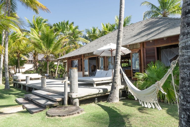 Bah021 - Villa de 3 suites en bord de mer à Trancoso