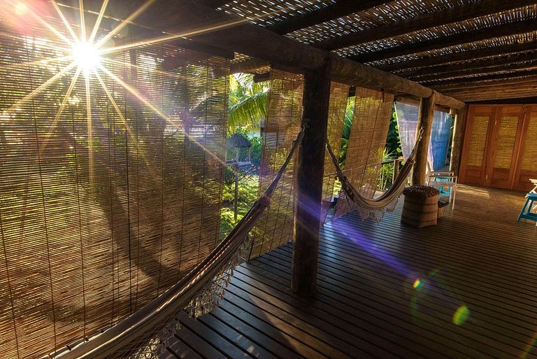 Bah305 - Villa frente mar com 4 suítes em Maraú