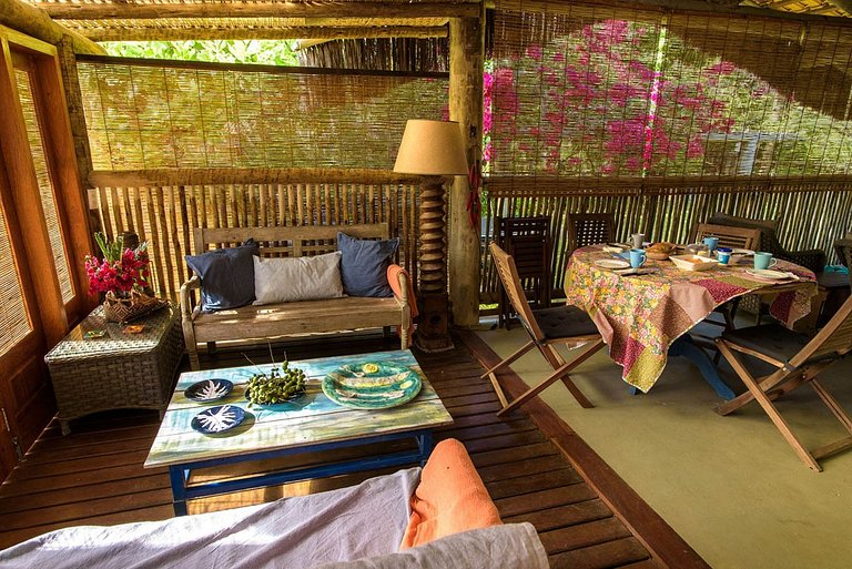 Bah305 - villa en front de mer avec 4 suites à Maraú