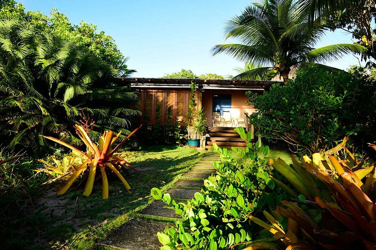 Bah305 - Villa frente al mar con 4 suites en Maraú