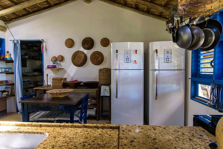 Bah305 - Villa frente mar com 4 suítes em Maraú