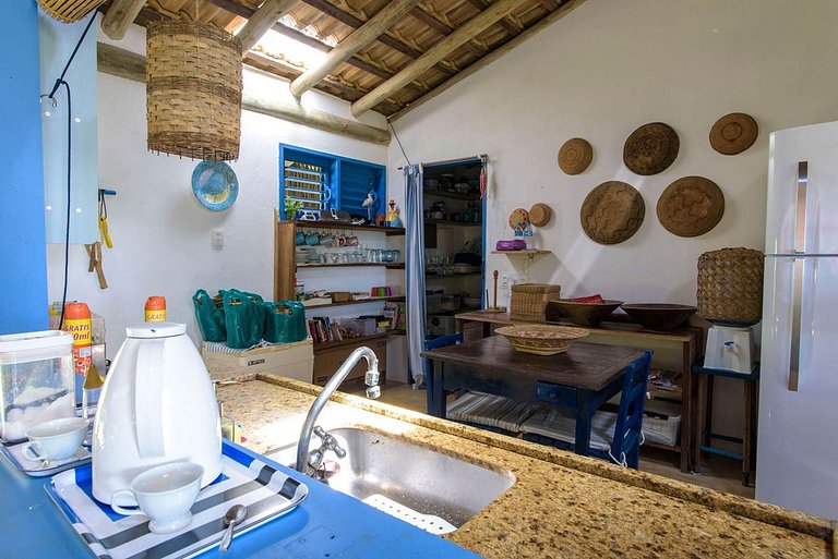 Bah305 - Sea front villa with 4 suites in Maraú