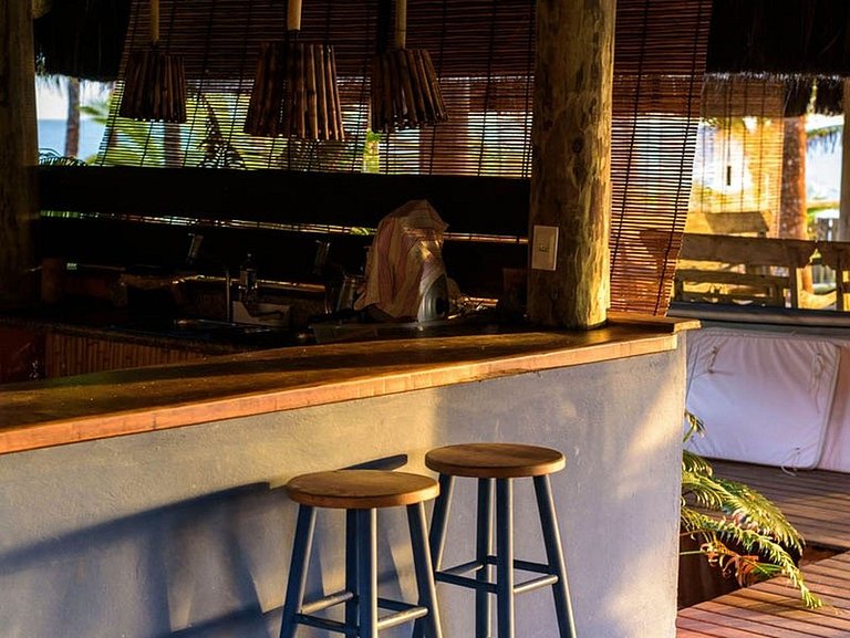 Bah305 - villa en front de mer avec 4 suites à Maraú