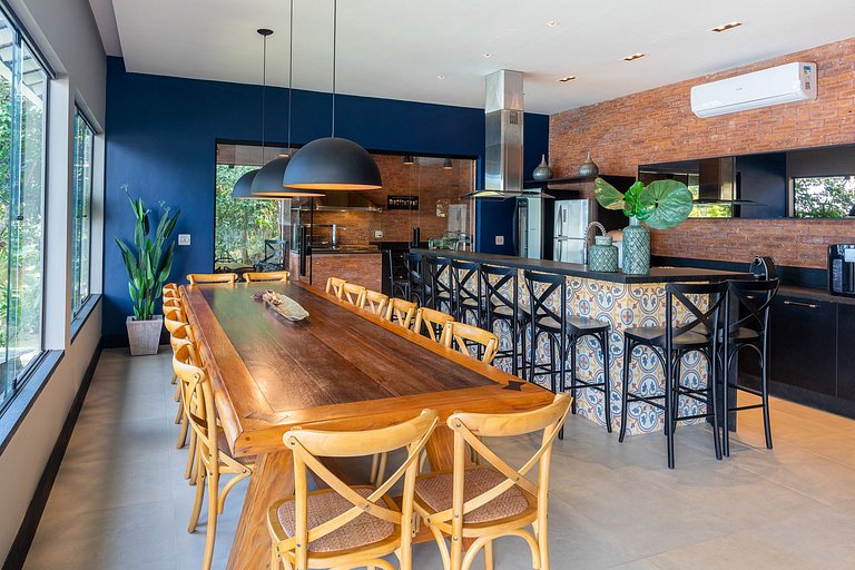 Ang017 - Maravilhosa villa em ilha de Angra dos Reis