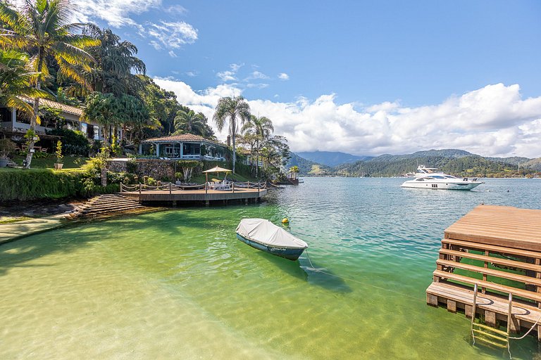 Ang017 - Maravilhosa villa em ilha de Angra dos Reis