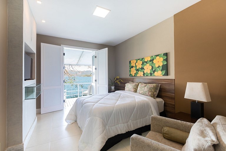 Ang017 - Maravilhosa villa em ilha de Angra dos Reis