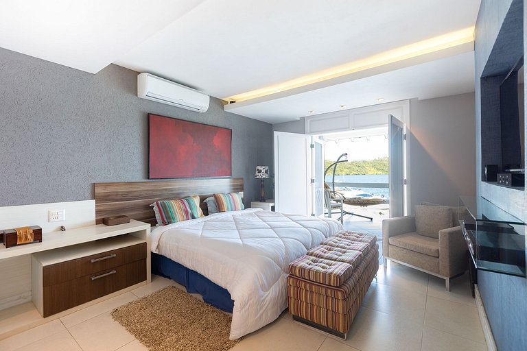 Ang017 - Maravilhosa villa em ilha de Angra dos Reis