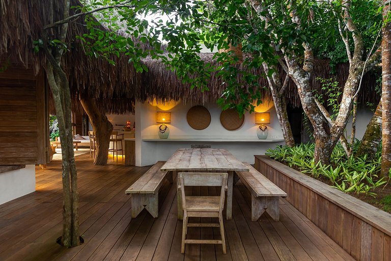 Bah132 - Hermosa villa con piscina y 3 suites en Trancoso