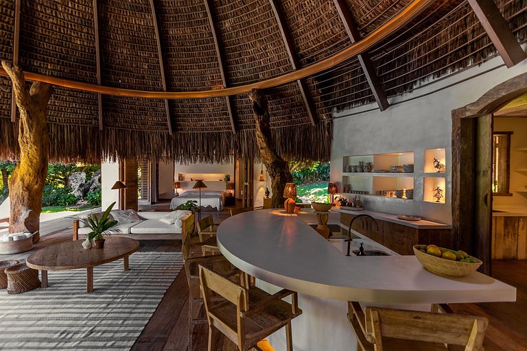 Bah132 - Linda villa com piscina e 3 suítes em Trancoso