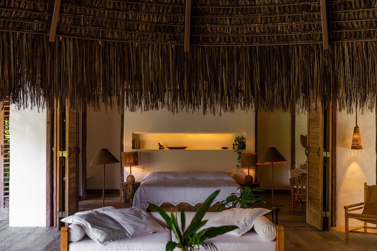 Bah132 - Hermosa villa con piscina y 3 suites en Trancoso