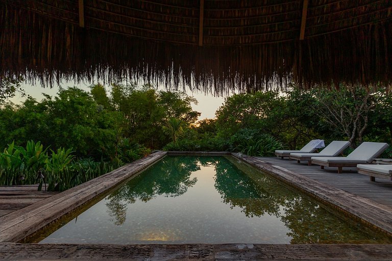 Bah132 - Linda villa com piscina e 3 suítes em Trancoso