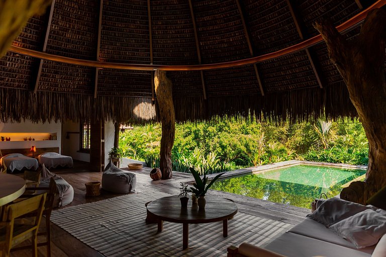 Bah132 - Hermosa villa con piscina y 3 suites en Trancoso