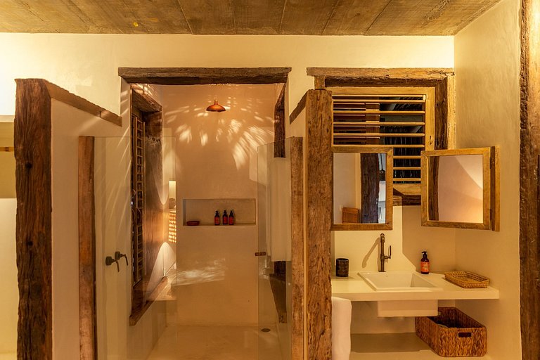 Bah132 - Hermosa villa con piscina y 3 suites en Trancoso