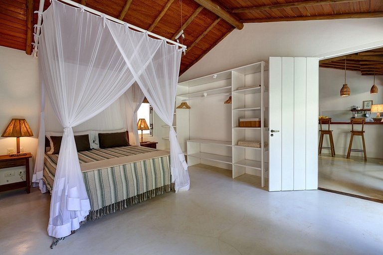 Bah189 - Encantadora casa con piscina y 3 suites en Trancoso