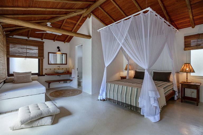 Bah189 - Encantadora casa con piscina y 3 suites en Trancoso