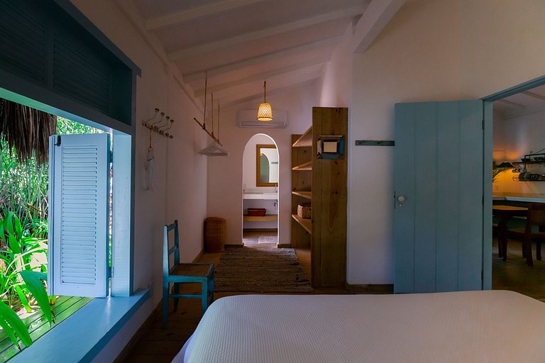 Bah016 - Elegante casa en la playa Trancoso