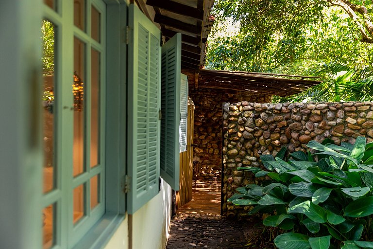 Bah016 - Elegante casa en la playa Trancoso