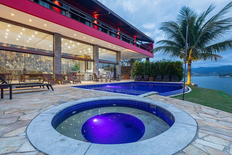 Ang006 - Magnífica casa beira-mar em Angra