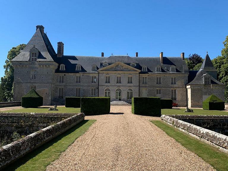 Nor002 - Castillo histórico cerca de Deauville, Normandía