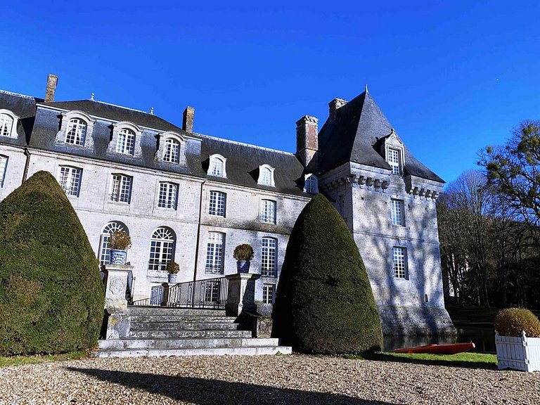 Nor002 - Castelo histórico perto de Deauville, Normandia