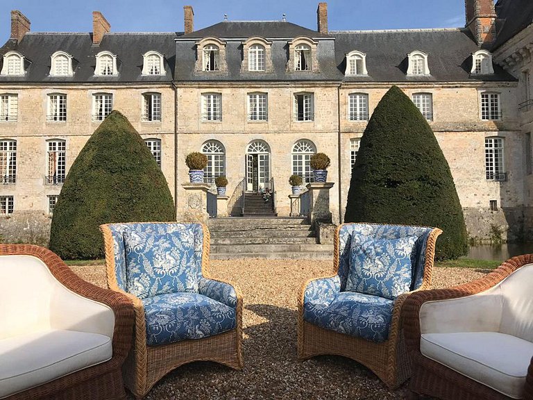 Nor002 - Castelo histórico perto de Deauville, Normandia