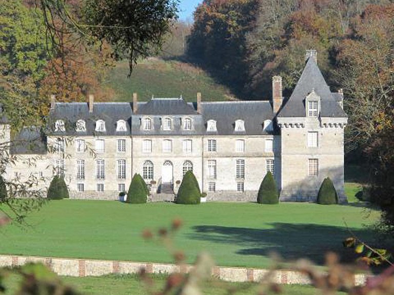 Nor002 - Castillo histórico cerca de Deauville, Normandía