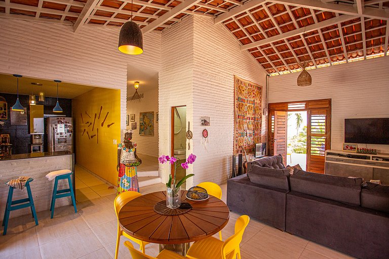 Cea054 - Linda casa com vista na Prainha de Aquiraz