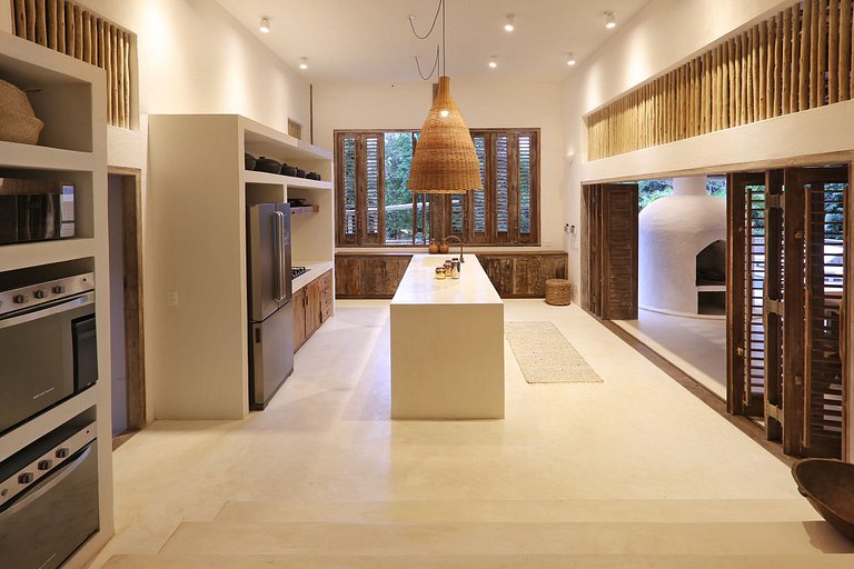 Bah070 - Hermosa villa con 6 suites en Trancoso