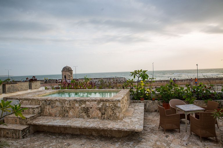 Car113 - Belle villa de 3 chambres avec vue mer à Carthagène