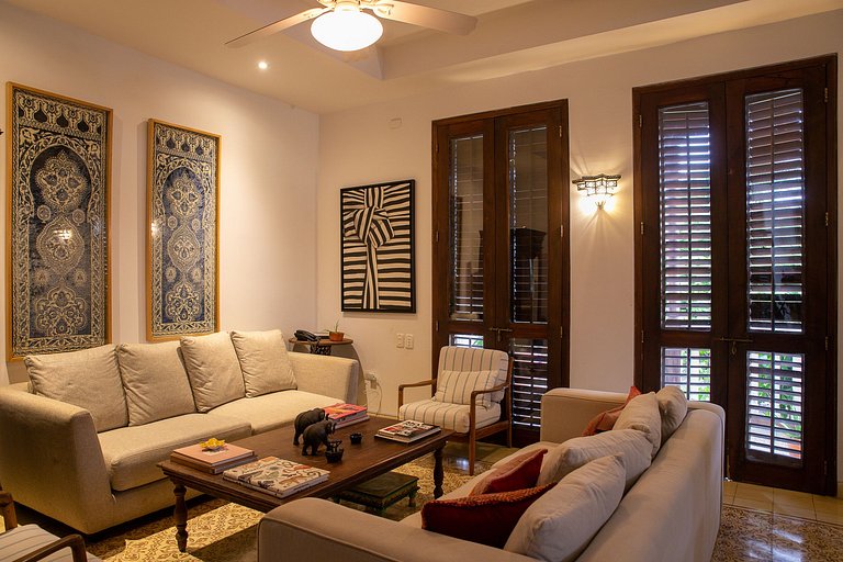 Car113 - Belle villa de 3 chambres avec vue mer à Carthagène
