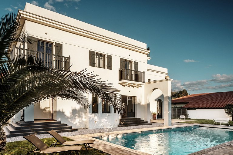 Bas001 - Villa Art Deco en Biarritz, Costa Vasca