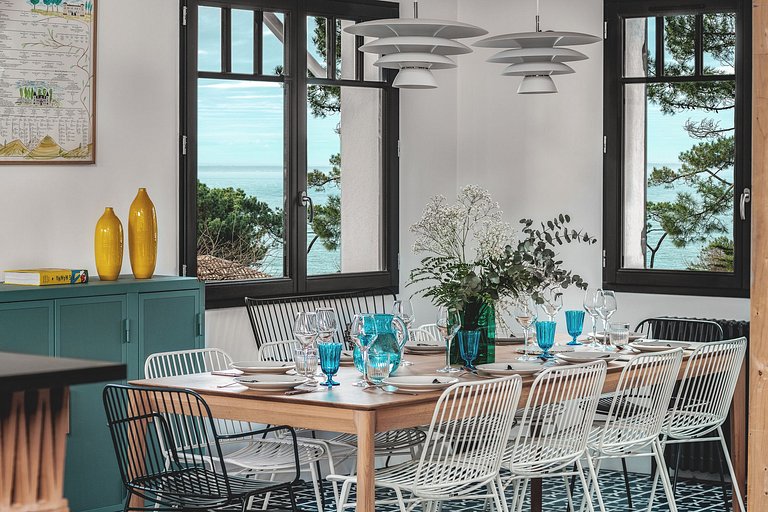 Arc001 - Villa com vista para o mar em Le Pyla, Baía de Arca