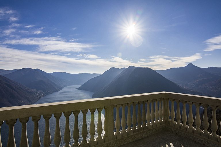 Lom003 - Villa com vista para o Lago Como, Pigra