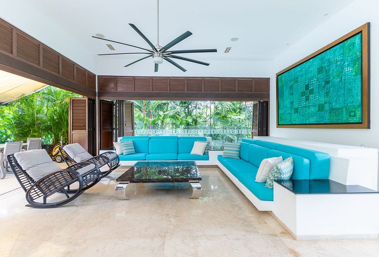 Anp034 - Casa espetacular com teatro e piscina em Anapoima