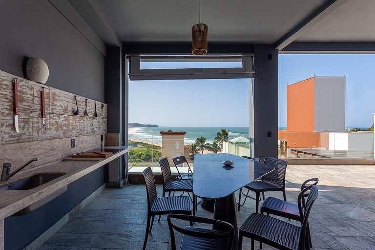 Bal001 -Cobertura com vista do mar em Balneário Camboriú
