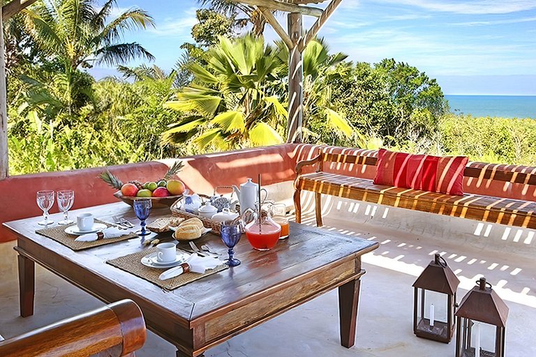 Bah063 - Linda villa de 4 quartos em Trancoso