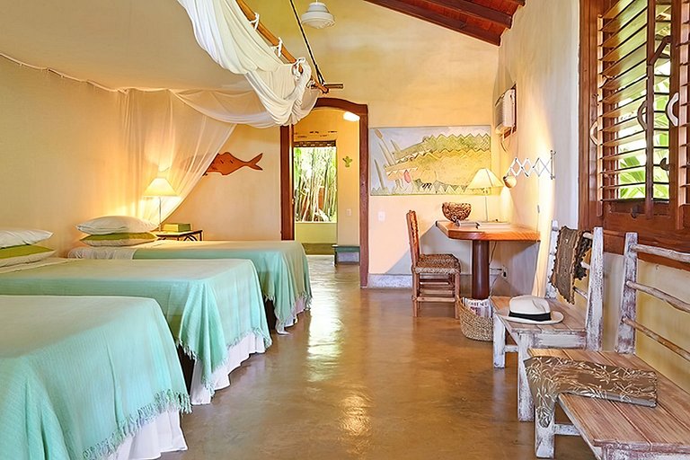 Bah063 - Linda villa de 4 quartos em Trancoso