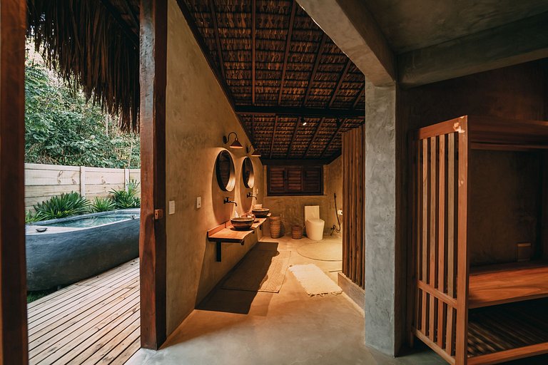 Bah249 - Vista unica sobre el mar de la playa de Pitinga